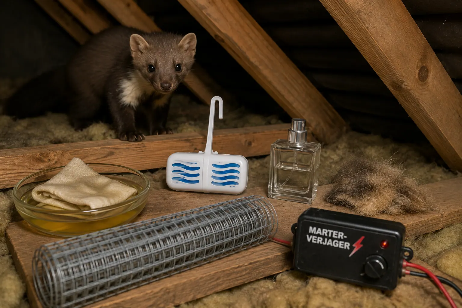 Steenmarter verjagen met geur: welke huismiddelen helpen (tijdelijk)?